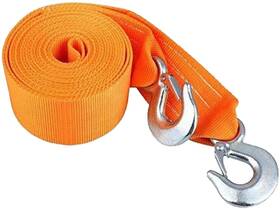Auganimi Sct-011-f1 Tow Strap Heavy Duty Recovery 3 Inch X 20ft 18 000 Lb Break Strength Rope W