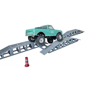 B0001 Auhu Bumpy Wheel Suspension Challenge Obstacle Model Bridge For 1/18 1/24 Scale Rc