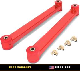 Auto Dynasty Adrlcaztl301 Heavy Duty Adjustable Steel Rear Suspension Lower Control Arms Pair