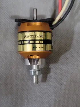 Axi221 Axi Axi221/26 Nice Used Brushless Outrunner Motor 221/26 920kv Super Dont Miss Out