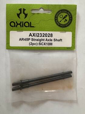 Axial Axi232028 Ar45p Straight Axle Shaft 2 Scx10 Iii
