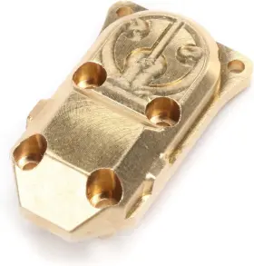 Axi302001 Axial Differential Cover Brass 6.5g Scx24 Ax24