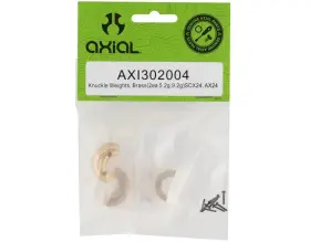 Axi302004 Axial Knuckle Weights Brass 4 Scx24 Ax24