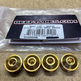 Beef Tubes Bt006hmb Scx10 Tips Brass 4 Pack Nib 66g