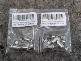 Befenybay 882791804230 2 Sets 4 Pcs 3mm - 4mm Universal Joint Shaft Coupling Screws New