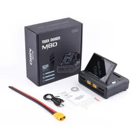 1600w Bestpriceic 711620092220 Toolkitrc M8d Dual Channels 50a Dc Balance Touch Screen Charger 65w Fas