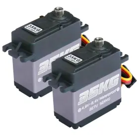 Betu-20kg-180t Betu 2pack 35kg Servo Rc Steering With Stainless Steel Gear 1/10 Serv
