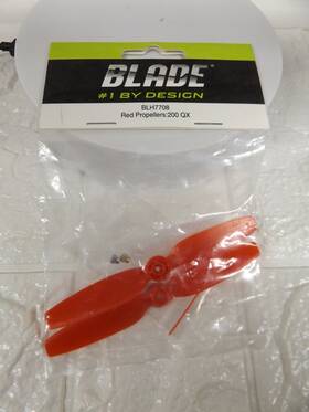 Blade 605482559550 Blh7708 200 Qx Red Propellers 2