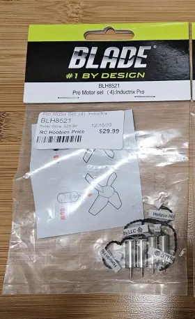 8521 Blade # Pro Motor Set 4 Inductrix 8521 Blade # Pro Motor Set 4 Inductrix