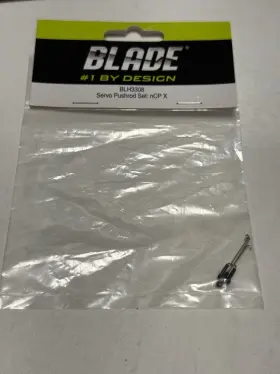 Eflh3008 Blade - Servo Pushrod Set With Ball Link 2 Bmsr Model #