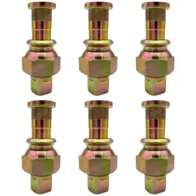 8971476121 Boursin 6 Wheel Nuts And Studs Rh Rear For Isuzu Npr Nqr Npr-hd Nrr Reach Gmc/che