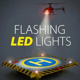 Eph001 Brand Eagle Pro Remote Control Helicopter Landing Pad - Complete Edition Flashing Led