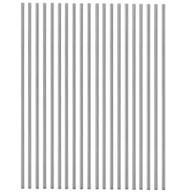 02-001-007 Brand Eowpower 20 Pieces Stainless Steel 150 X 2 Mm Round Shaft Rod For Rc Airplane
