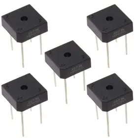 Bridgold-87 Bridgold 757695735610 5pcs Kbpc1010 Bridge Rectifier Diode Single Phase Full Wave 10 Amp 1000 Volt