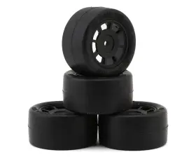 Bxrrr2832 Bsr Racing 1/12 Race Radial Pre-mounted Rubber Belted Carpet Tires 4 Bxrrr2832 Bsr Racing 1/12 Race Radial Pre-mounted Rubber Belted Carpet Tires 4