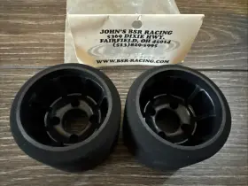 F1023 Bsr Racing F1032 Custom Works Dirt Oval Rear Mounted Foam Tires 2 Ships Same Day