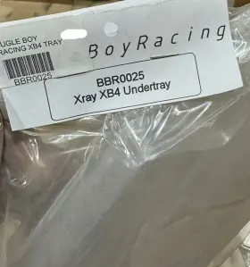 Bbr0025 Bugle Boy Racing Xray Xb4 Undertray Rc Clear Body - Free Shipping Bbr0025 Bugle Boy Racing Xray Xb4 Undertray Rc Clear Body - Free Shipping