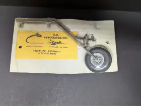 5580 C.b. Associates Inc Rc Plane Tailwheel Assembly 1/4 Scale #5580 Used Free Ship