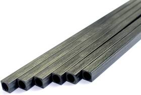 Cncarbonfiber 735279176650 6pcs 3mm Square Carbon Fiber Tubes 3x3x2x420mm Inner