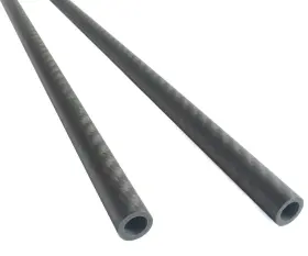 Cncarbonfiber 763467986439 2mm Thickness Carbon Fiber Tube 8mmx4mmx420mm 3k Roll 8x4x420mm Black