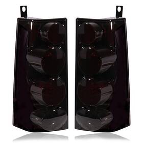 Conllcon Cowd3070 Tail Lights Assembly Smoke Lens Compatible With 2003-2014 Chevy Express 1500
