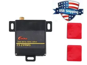 Cs-239mg Corona Digital 22g 4.6kg Metal Gear Wing Servo Cs-239mg Corona Digital 22g 4.6kg Metal Gear Wing Servo