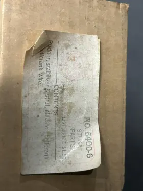 6400-6 Cox Nos Stuka Rudder Stabilizer Strut Elevator Bellcrank With Wire #6400-6 Nib 6400-6 Cox Nos Stuka Rudder Stabilizer Strut Elevator Bellcrank With Wire #6400-6 Nib