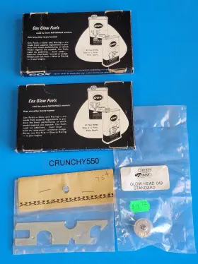 C00325 Cox Rc Airplane Misc. Parts Lot Estes 049 Glow Head Vintage C00325 Cox Rc Airplane Misc. Parts Lot Estes 049 Glow Head Vintage