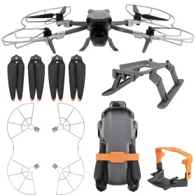 Cr24110804 Craznick Propellers For Dji Air 3s Drone - 4pcs Accessories Set With Propeller Guard P