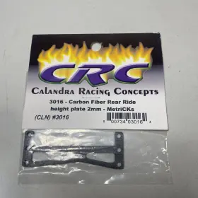 Cln3016 Crc Metricks Carbon Fiber Rear Ride Height Plate 2.0mm