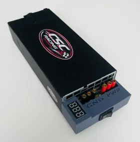 Dps-12v-750-meter-usba-90 Csc Racing Designs 12v Rc Charger Power Supply 750watt With Meter And Usb Port Gray Endcap