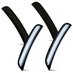 Lcpldc001 D-lumina Led Side Marker Lights Smoked Lens Compatible For Dodge Charger 2015
