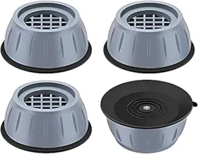 Zssy003 Dadop 4pcs Anti Vibration Pads For Washing Machine And Dryer Shock Gray