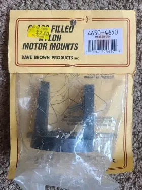 4650-4650 Dave Brown 4650 Nos Products Glass Filled Nylon Rc Motor Mounts #4650-4650
