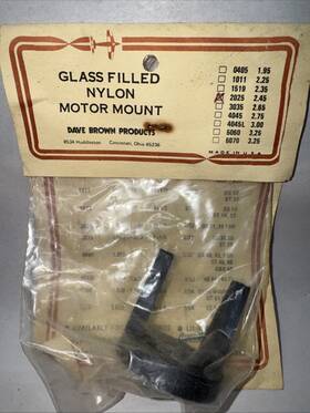 Dave Brown 742910028057 - Pn#2025-2025 Glass Filled Nylon Motor Mount Os 21 25 Fsr
