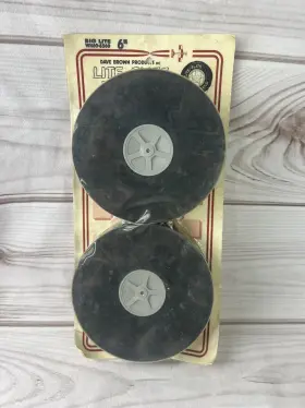 Wh60-5560 Dave Brown Nos Products Lite Flite Wheels 6 Inch Big Made In Usa