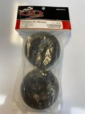 Der-sct-10b De Racing 12mm Hex Inch Trinidad Short Course Wheels 22sct/ten-scte
