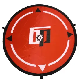 Dgdlp100rdb Decogear Deco Gear Drone Landing Pad With Ground Spokes And Carrying Case 31.5 Inch Red Black