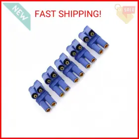 Dgzzi 732661158591 5pairs Ec5 Battery Connector Plugs Male And Female Gold Bullet Banana Plug