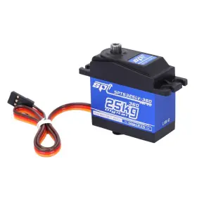 Dilweey8cmpta4g Dilwe Digital Servo 25kg Continuous Rotation Metal For Rc Robots Wit