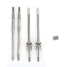 Dilwe Dilweox4nhg92gb Rc Drive Shaft Stainless Steel Front Rear Axle Compa