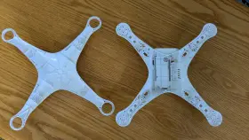 1001 Dji Complete Drone Body Shell For Phantom 3 Professional Advanced - Plus Extras