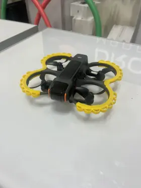 Avata2propguardsribbed Dji Avata 2 Prop Guard With Bumpers Yellow