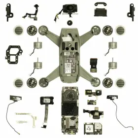 Cppt000731 Dji Original Spark Camera Drone Repair Replacement Spare Motor - Parts