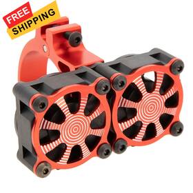 Dkky Dkky Racing 6015 Rc Motor Cooling Fan Heatsink 18000rpm 36mm For Arrma Axial Traxxas Red