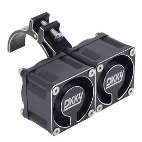 Dkky Dkky Racing Dkky-01-ky6009-ky6011 Rc Motor Cooling Fan Heatsink 42mm For 1/6 1/8 1/10 Models Black
