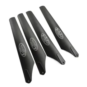 Dkntzo 909133343545 Rc Helicopter Propeller Part 4 Pcs 197mm 19.7cm 3.5mm 20cm Main Blades Prope