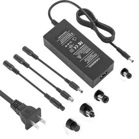 Brj65200217 Dmmns 42v 2a Charger With 4 Tips 5.5x2.1/5.5x2.5/8mm 3-prong/rca