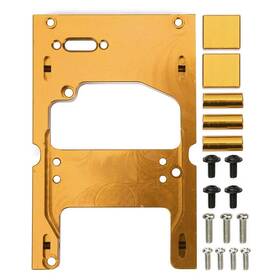 Drfeify Drfeifysmne24pvuo-13 1/16 Scale Rc Car Steering Engine Servo Fixing Base Vehicles Spare Mount Brac