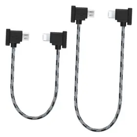 Dr-usbmios-1ft-0.5ft-2pack Drseoo 1ft 0.5ft 2 Pack Usb Dji Remote Controller Cable For Mavic Micro To Ios
